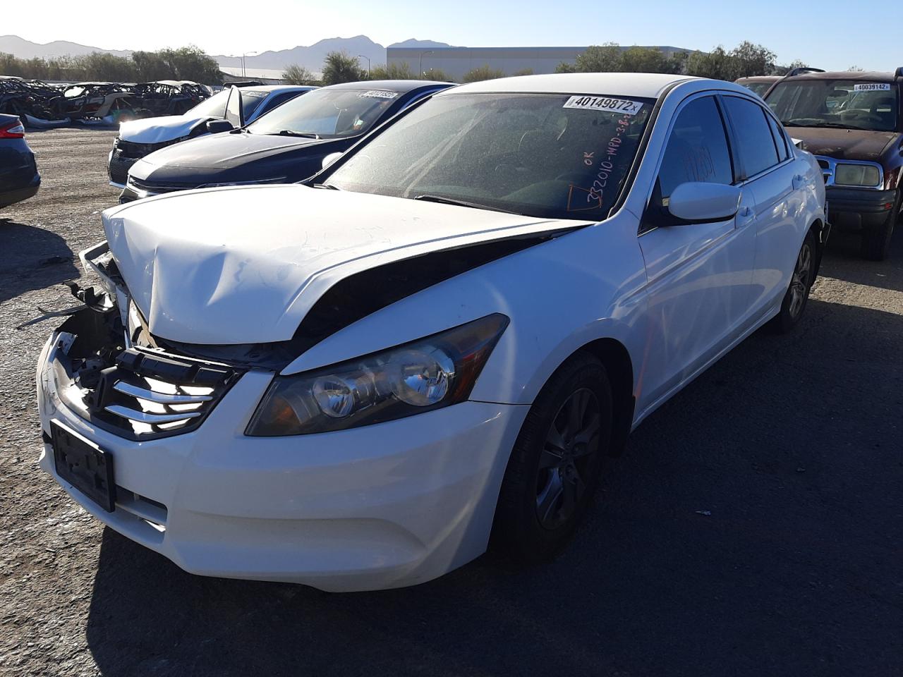 Photo 2 from auction – 2012 HONDA ACCORD SE with VIN 1HGCP2F60CA071232
