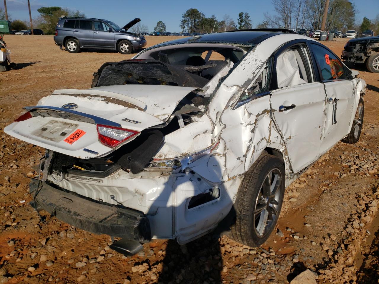 Photo 4 from auction – 2012 HYUNDAI SONATA SE with VIN 5NPEC4AB0CH455605