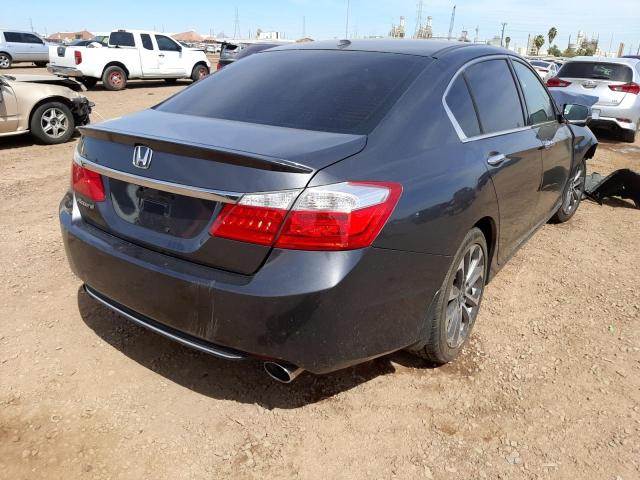Photo 4 from auction – 2014 HONDA ACCORD EXL with VIN 1HGCR3F80EA018650