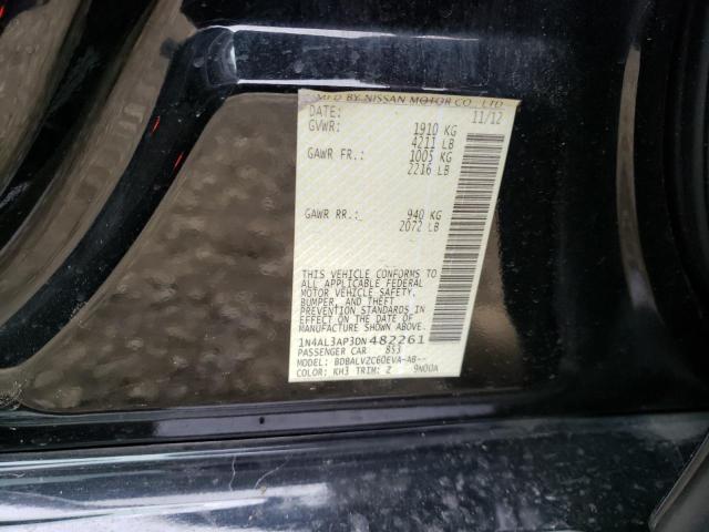 Photo 10 from auction – 2013 NISSAN ALTIMA 2.5 with VIN 1N4AL3AP3DN482261