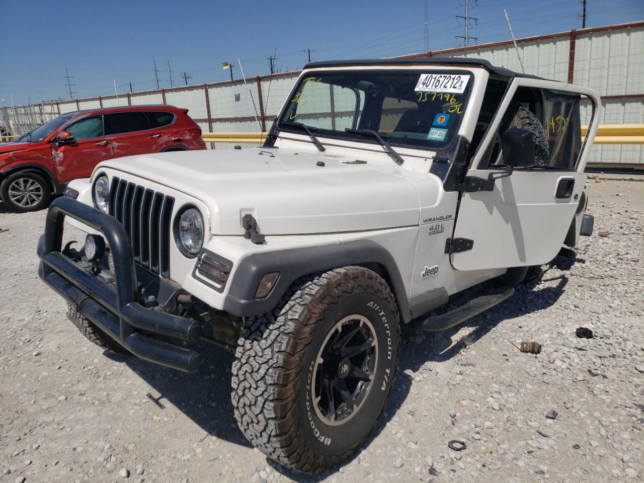Photo 2 from auction – 2002 JEEP WRANGLER / with VIN 1J4FA49S42P757796