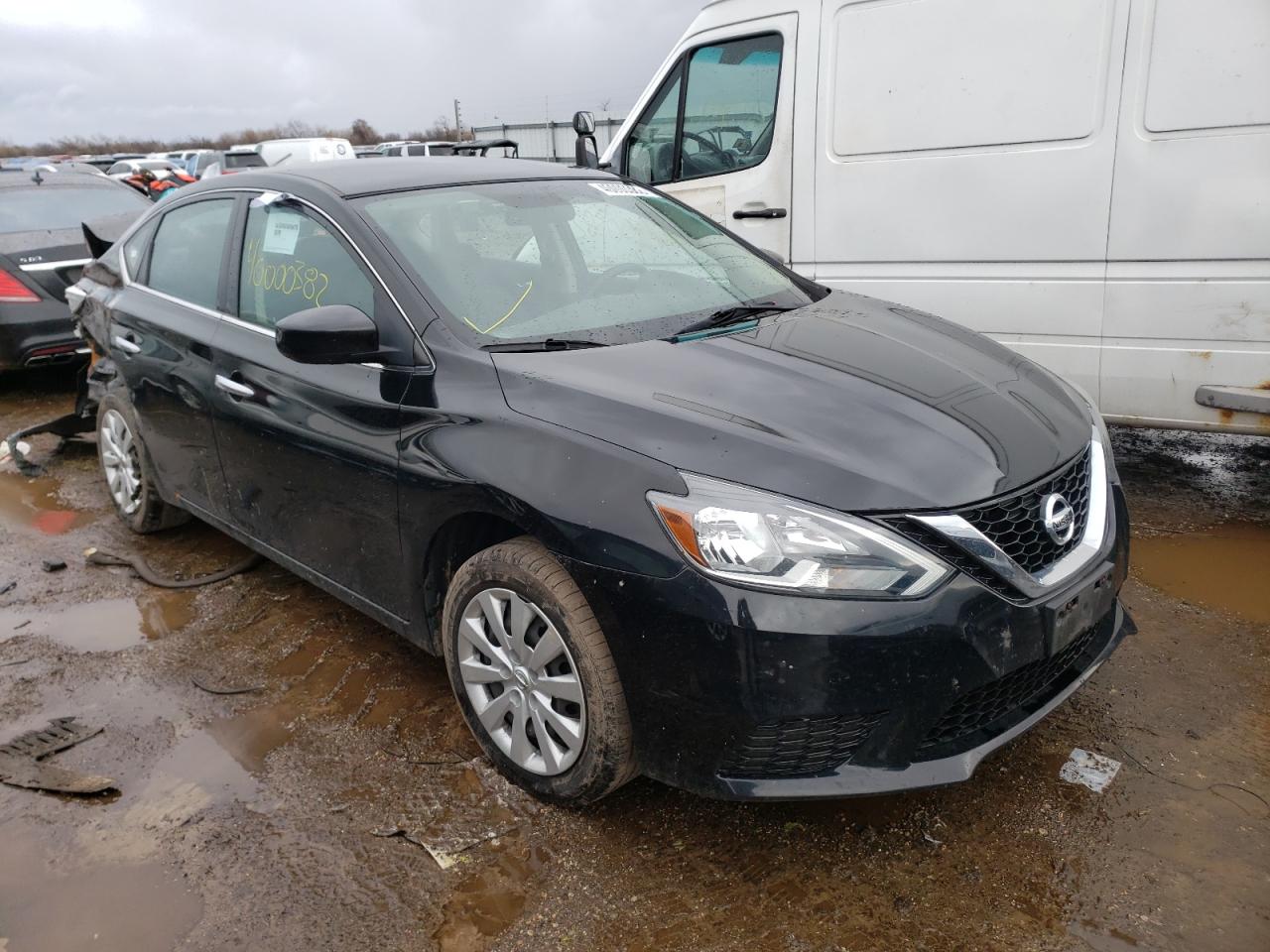 NISSAN SENTRA S 2016 with VIN 3N1AB7AP6GY215713 - Photo from auction