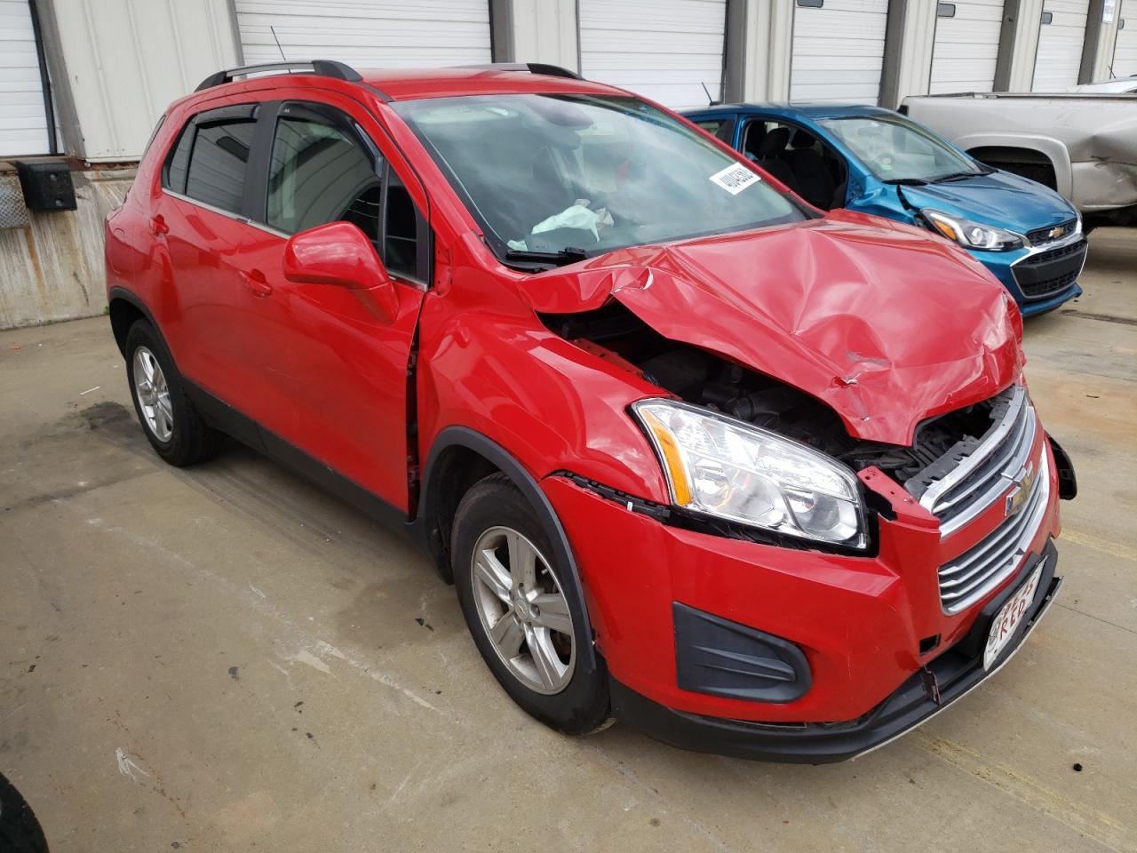 CHEVROLET TRAX 1LT 2016 with VIN KL7CJLSB9GB620450 - Photo from auction