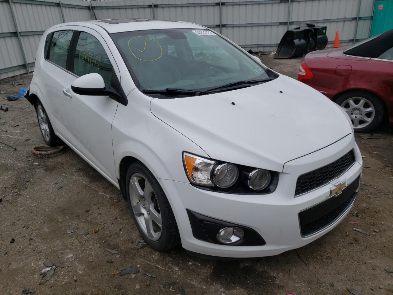 CHEVROLET SONIC LTZ 2013 with VIN 1G1JE6SH7D4112765 - Photo from auction