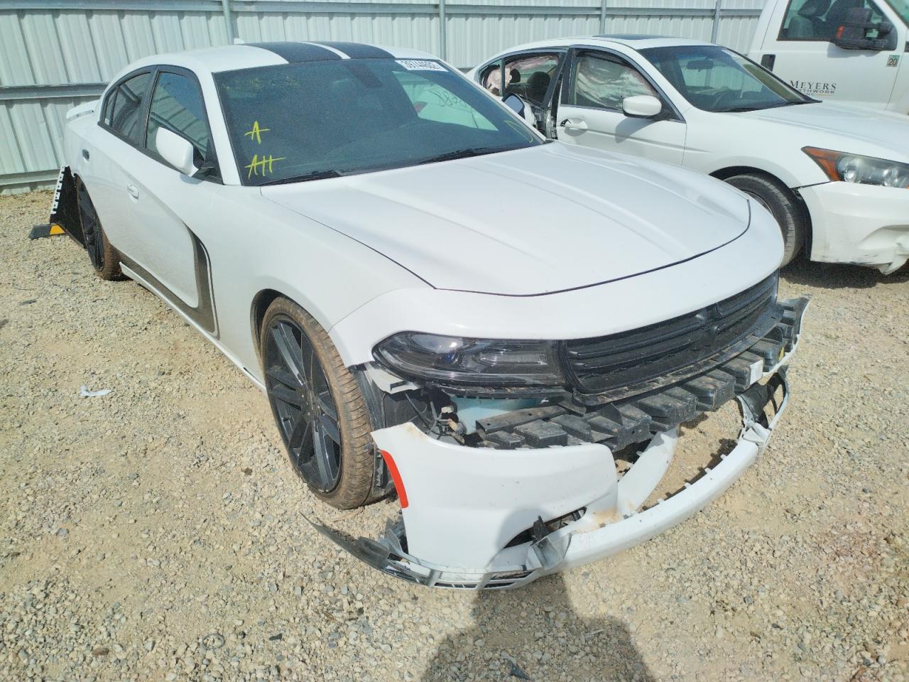 DODGE CHARGER SX 2016 with VIN 2C3CDXHG5GH327824 - Photo from auction