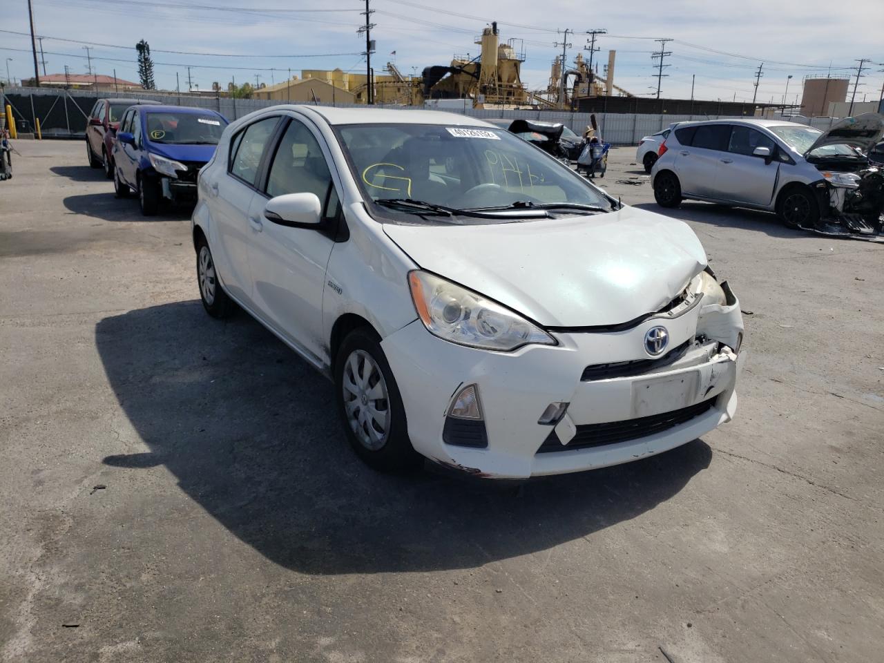 Photo 1 from auction – 2012 TOYOTA PRIUS C with VIN JTDKDTB32C1019234
