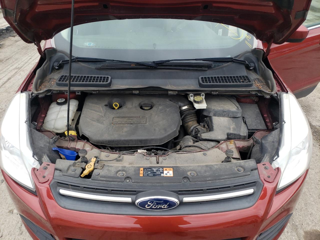 Photo 7 from auction – 2014 FORD ESCAPE SE with VIN 1FMCU9G95EUC18845