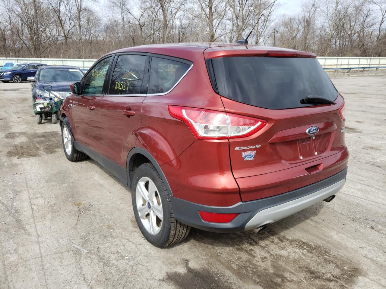 Photo 3 from auction – 2014 FORD ESCAPE SE with VIN 1FMCU9GX6EUD15342