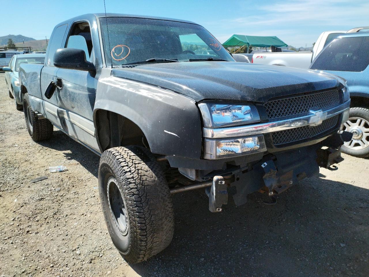 CHEVROLET SILVERADO 2004 with VIN 1GCEC19V04E383061 - Photo from auction