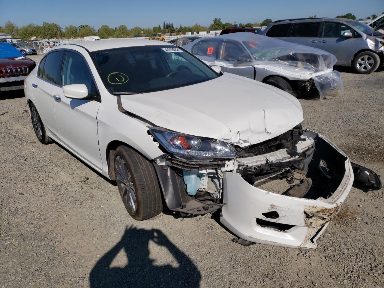 HONDA ACCORD SPO 2014 with VIN 1HGCR2F52EA140863 - Photo from auction