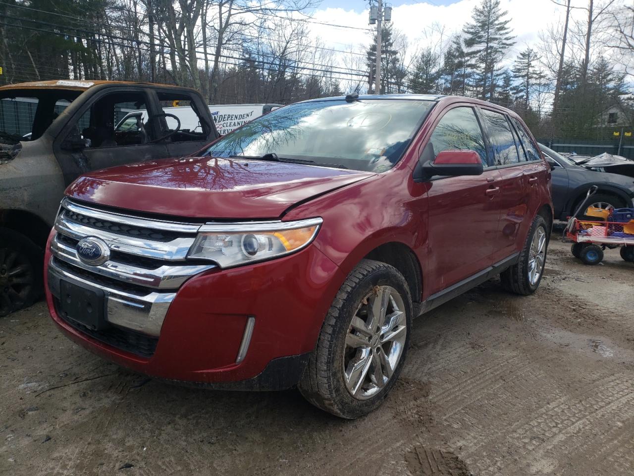 Photo 2 from auction – 2014 FORD EDGE SEL with VIN 2FMDK4JC2EBB51029