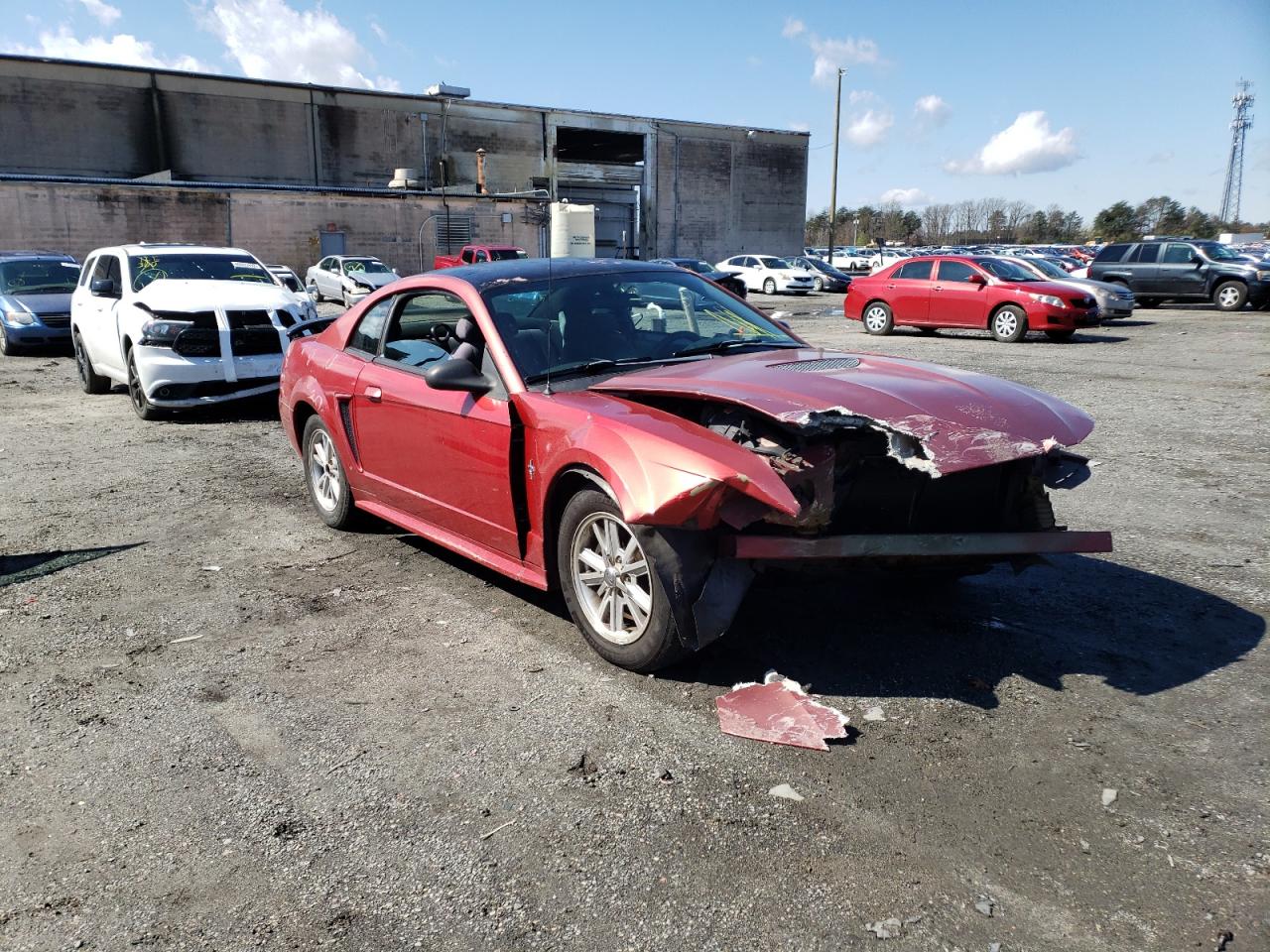 FORD MUSTANG 2001 with VIN 1FAFP40411F237505 - Photo from auction