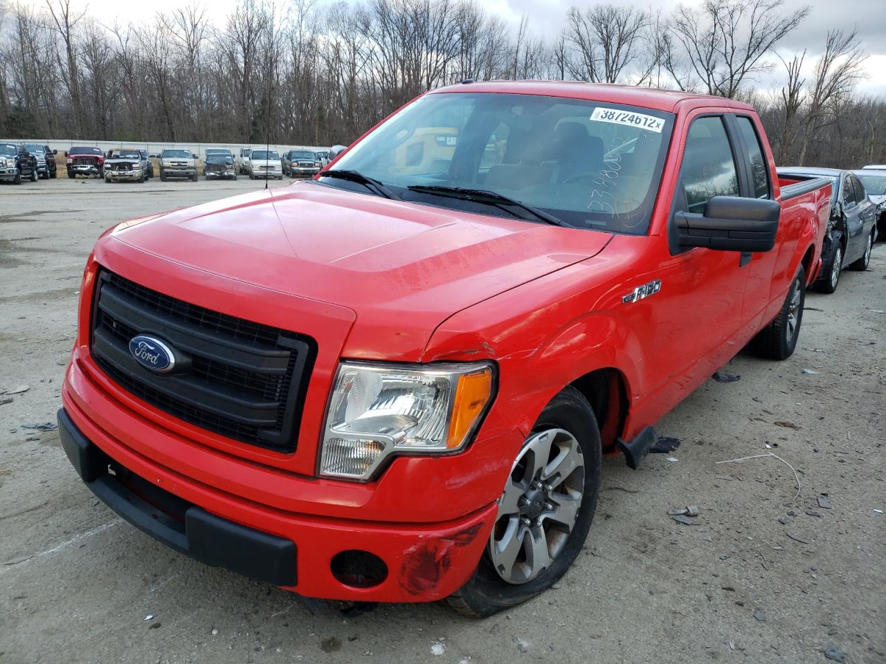 Photo 9 from auction – 2013 FORD F150 SUPER with VIN 1FTFX1CF8DKF76974