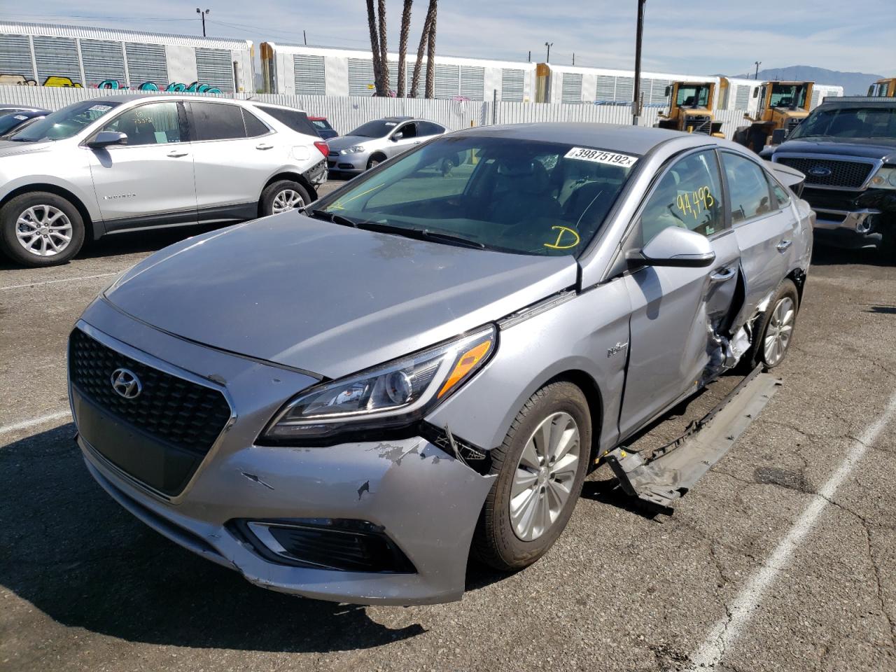 Photo 2 from auction – 2016 HYUNDAI SONATA HYB with VIN KMHE24L10GA012211