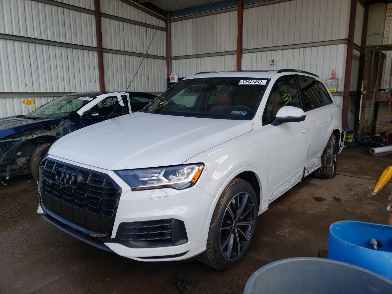 Photo 2 from auction – 2021 AUDI Q7 PREMIUM with VIN WA1LXAF72MD027325
