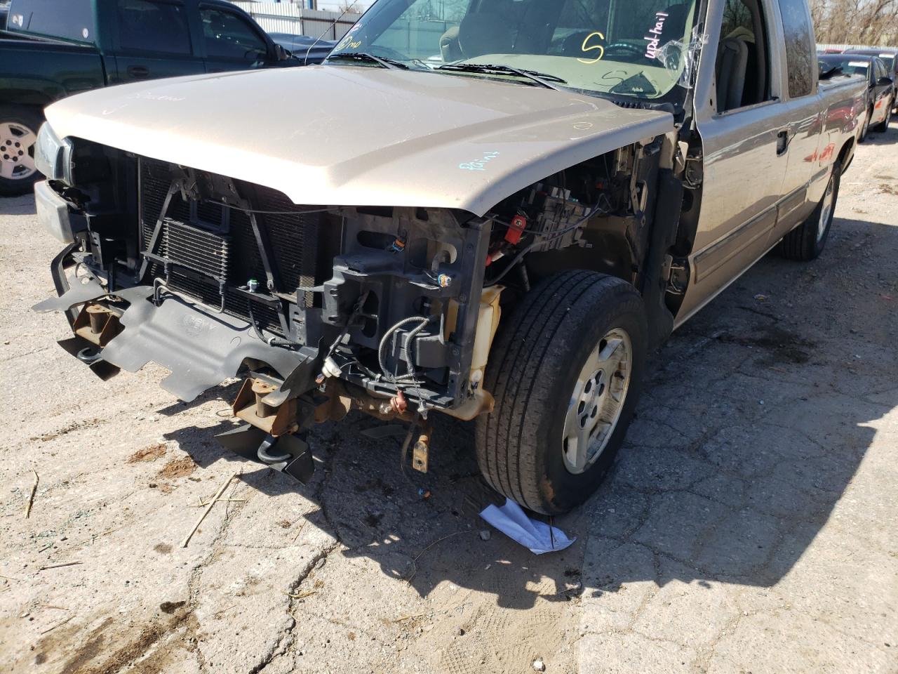 Photo 9 from auction – 2005 CHEVROLET SILVERADO with VIN 2GCEC19T951203593