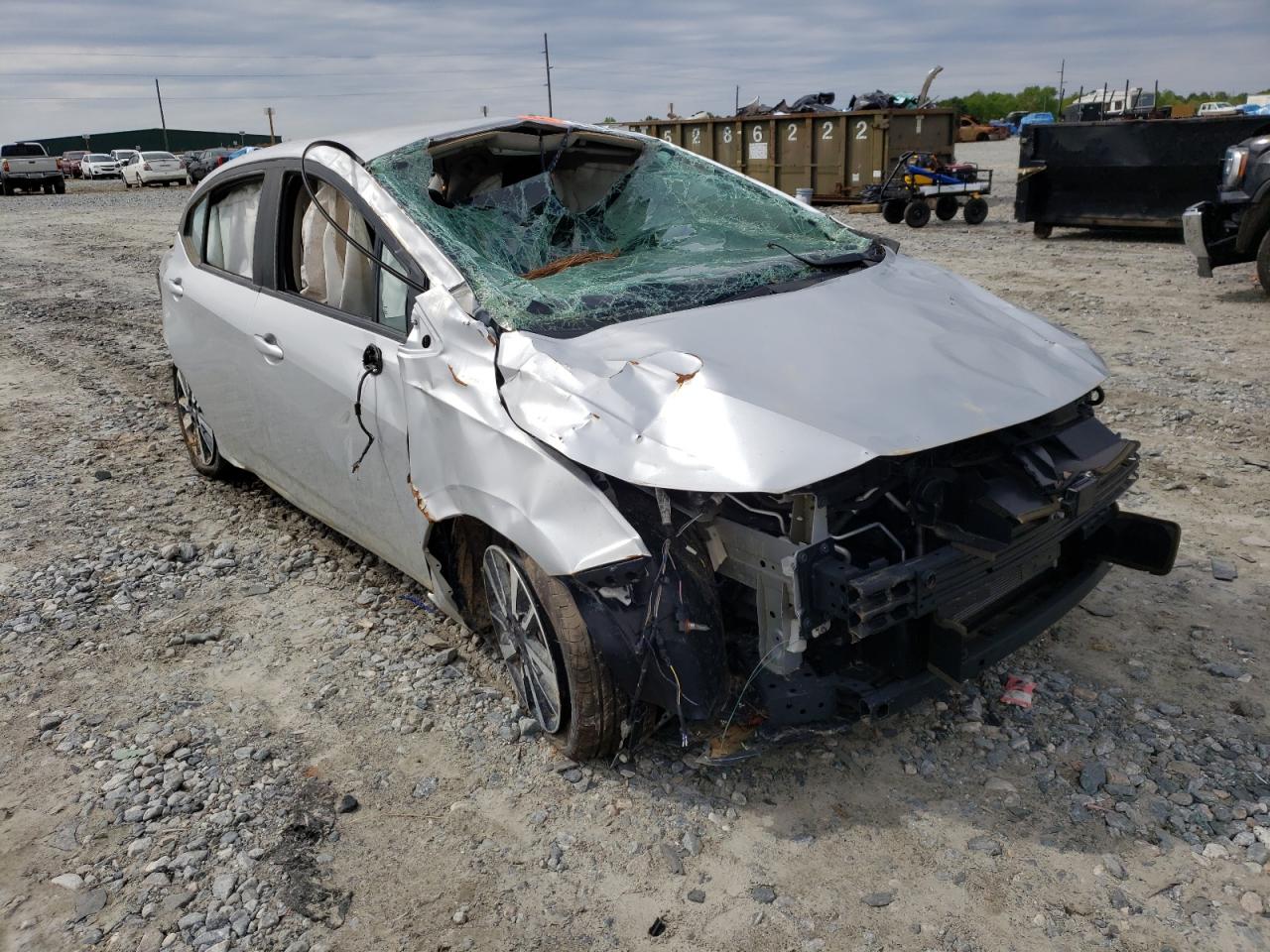 Photo 1 from auction – 2021 NISSAN VERSA SV with VIN 3N1CN8EV8ML853016