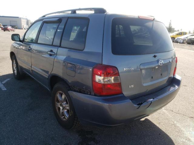 Photo 3 from auction – 2006 TOYOTA HIGHLANDER with VIN JTEGP21A660124985