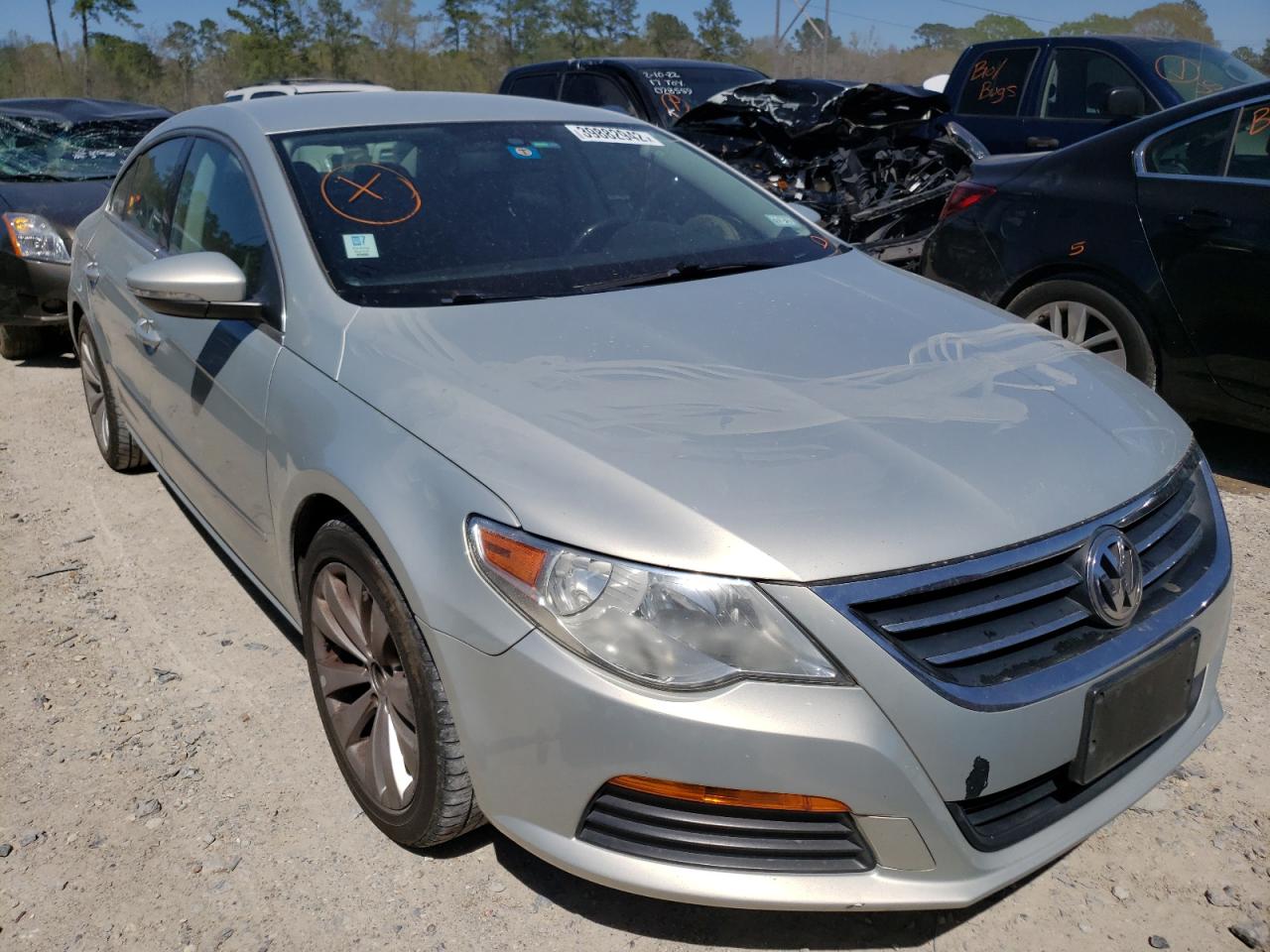 VOLKSWAGEN CC 2012 with VIN WVWMN7AN0CE505453 - Photo from auction
