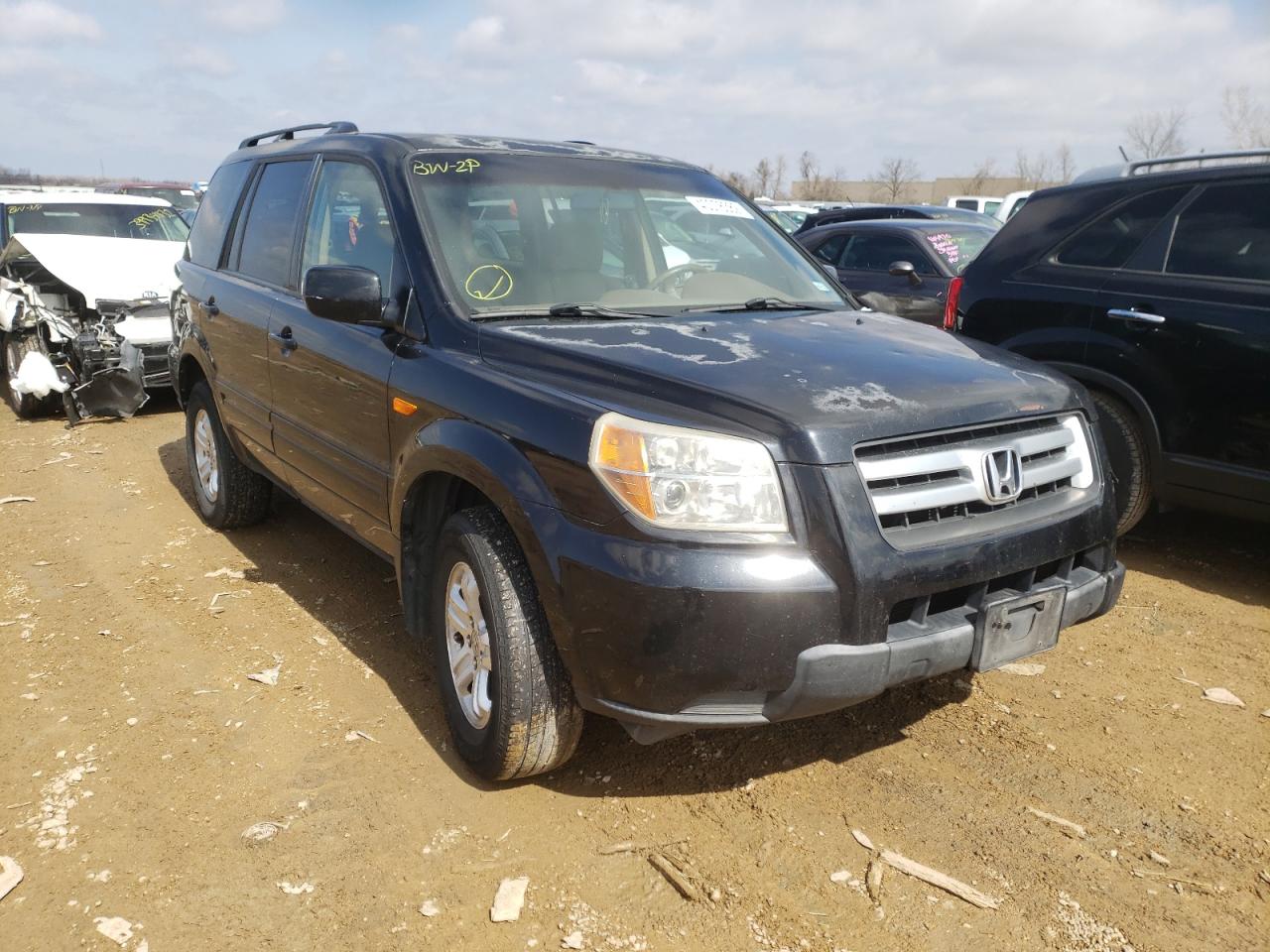 Photo 1 from auction – 2008 HONDA PILOT VP with VIN 5FNYF182X8B037812