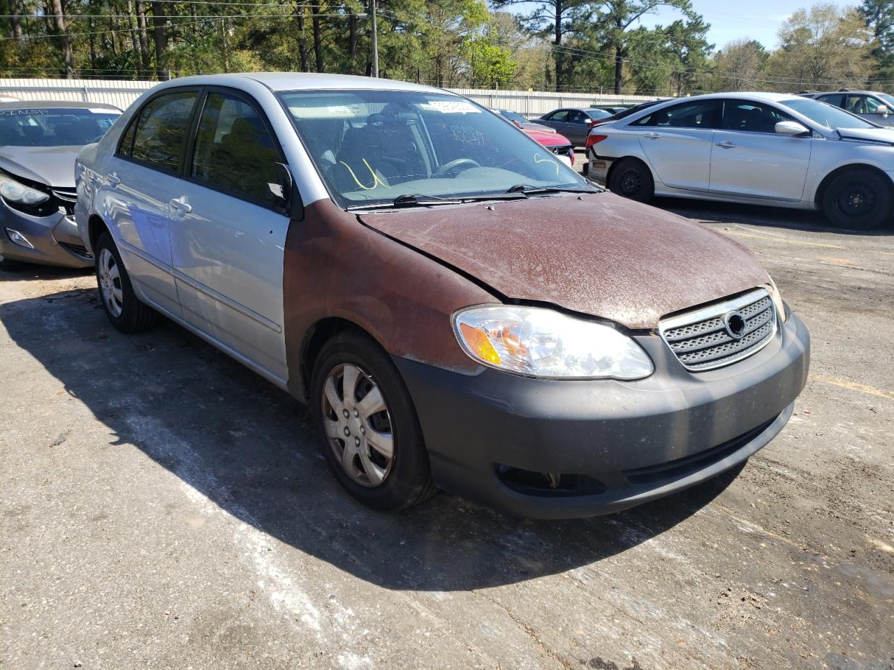 TOYOTA COROLLA CE 2008 مع رقم تعريف المركبة 2T1BR32E88C884540 - صورة من المزاد