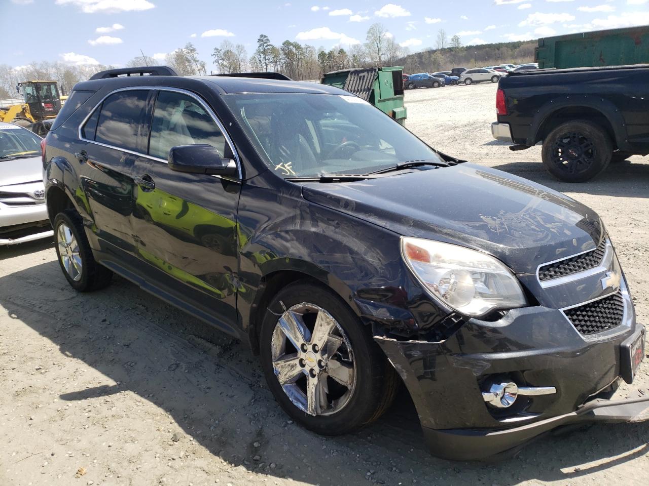 CHEVROLET EQUINOX LT 2012 with VIN 2GNALPEK9C6140257 - Photo from auction