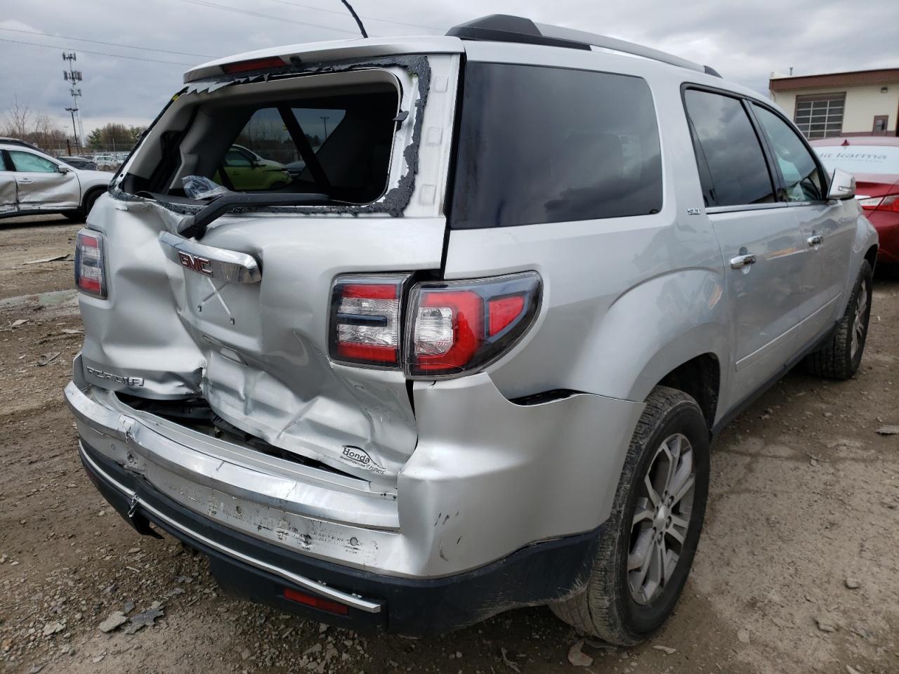 Photo 4 from auction – 2015 GMC ACADIA SLT with VIN 1GKKRRKD9FJ349104