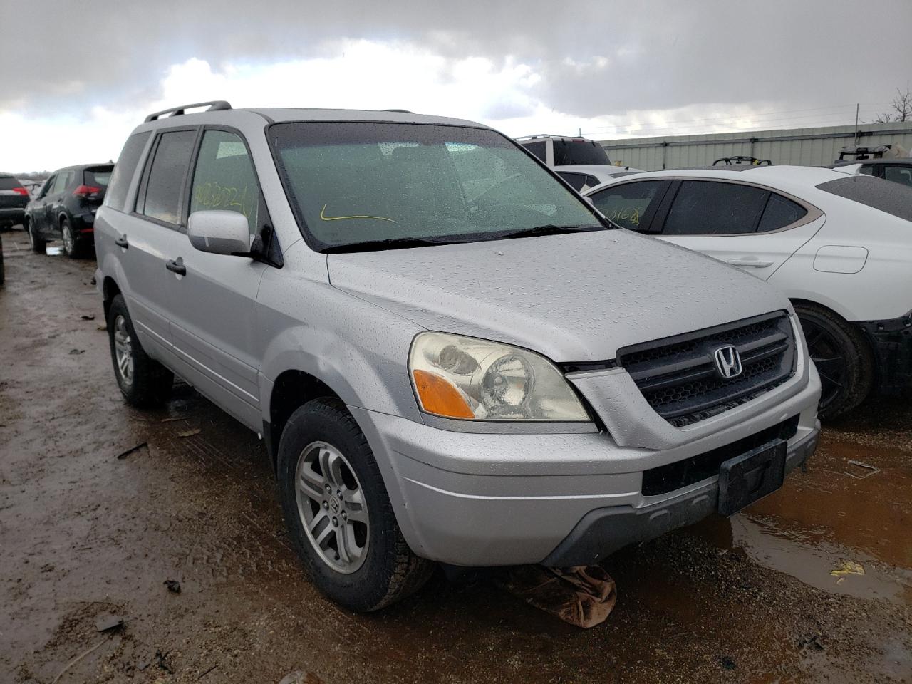 HONDA PILOT EXL 2005 with VIN 5FNYF186X5B062577 - Photo from auction