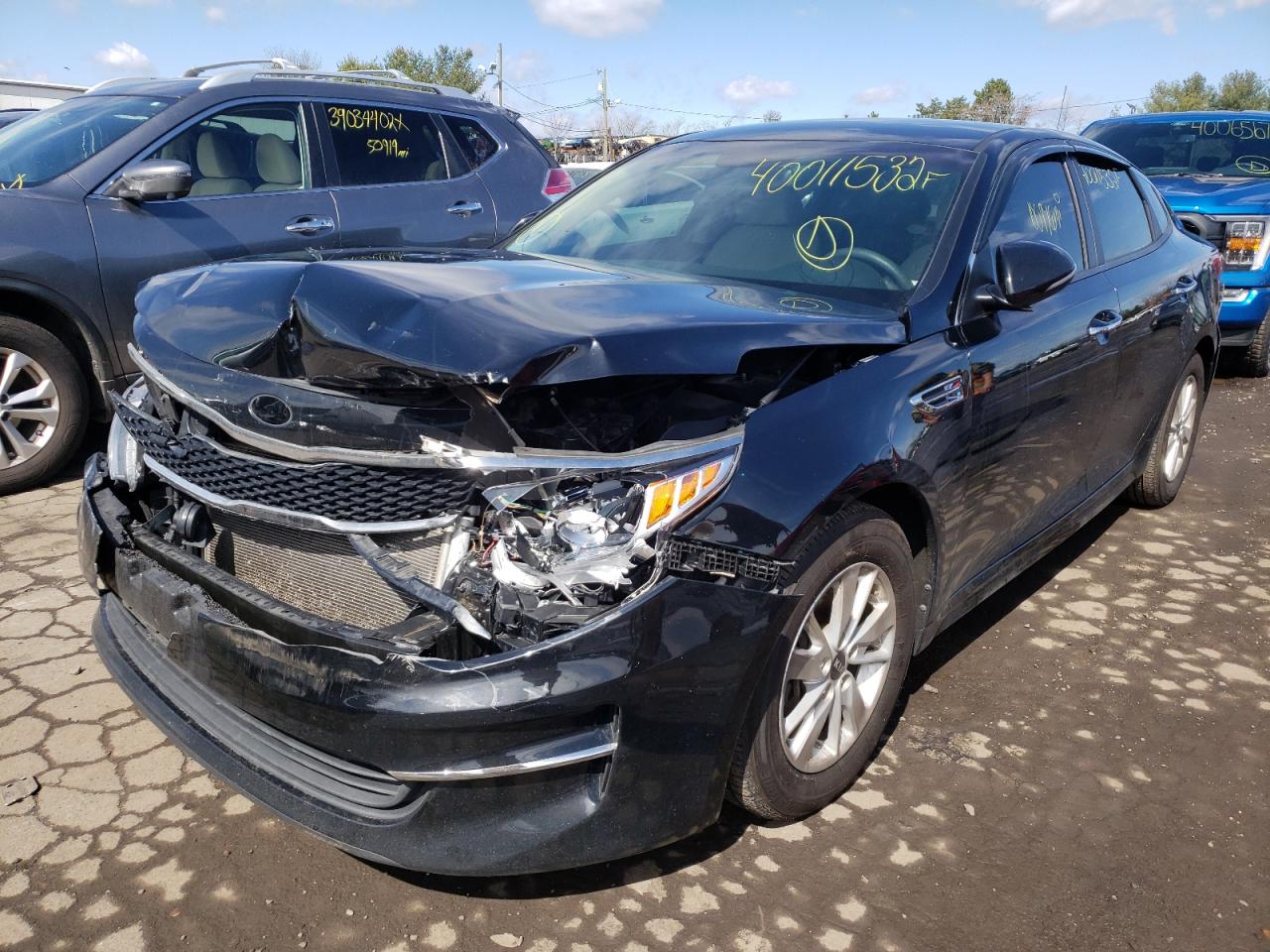 Photo 2 from auction – 2016 KIA OPTIMA LX with VIN 5XXGT4L38GG098965