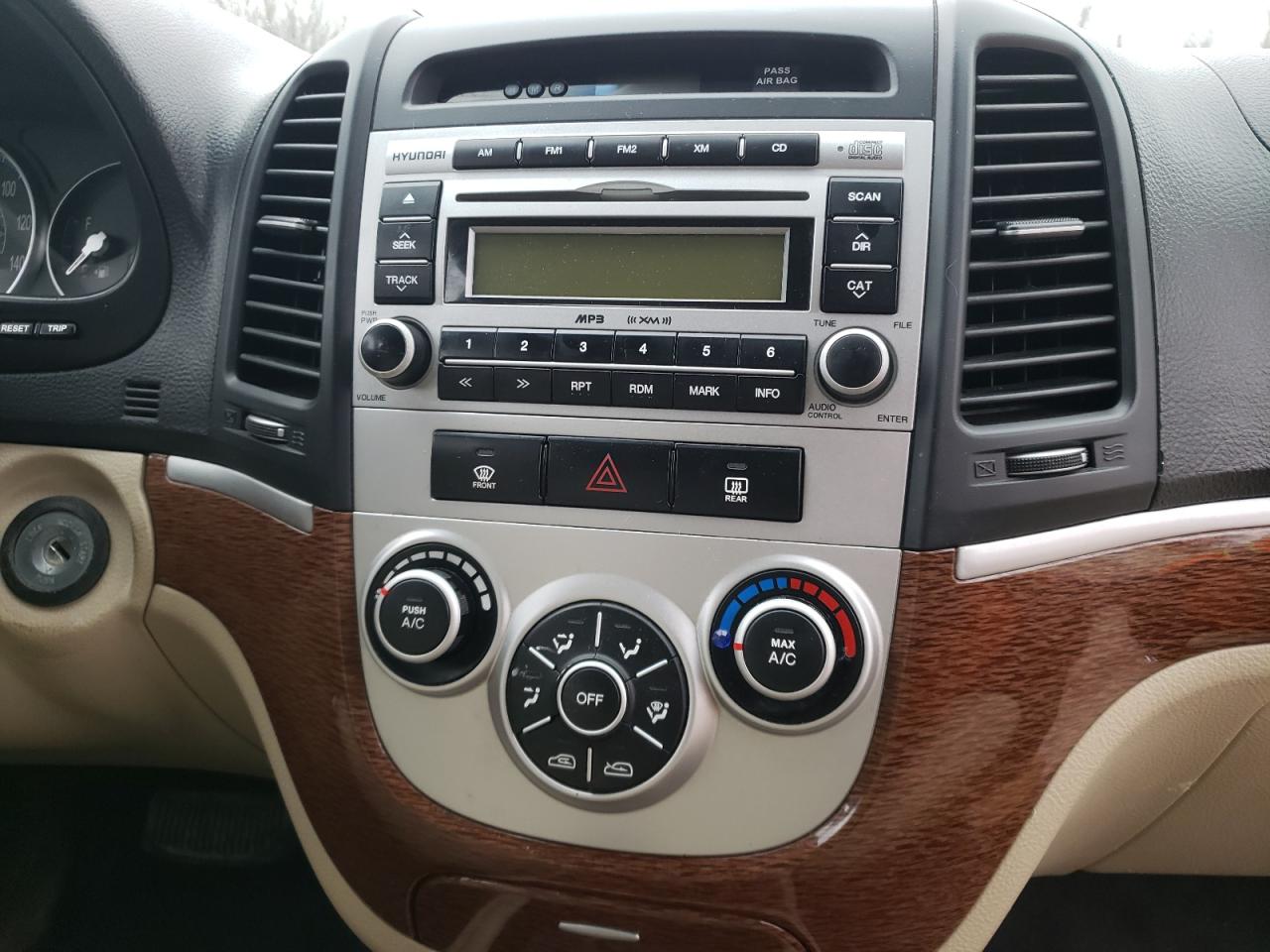 Photo 9 from auction – 2008 HYUNDAI SANTA FE G with VIN 5NMSG13D48H152321