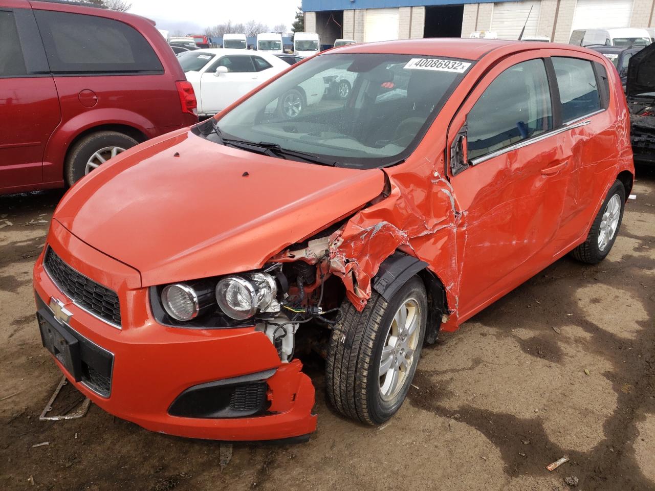 Photo 2 from auction – 2012 CHEVROLET SONIC LT with VIN 1G1JD6SB8C4232121