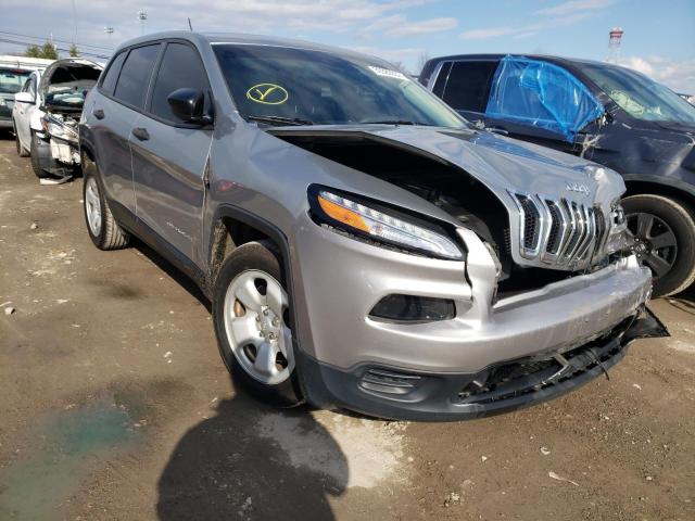 Photo 1 from auction – 2016 JEEP CHEROKEE S with VIN 1C4PJLAB0GW135757