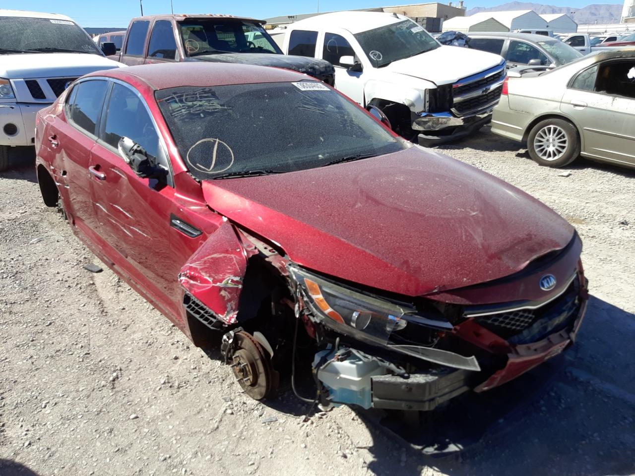 KIA OPTIMA EX 2015 with VIN 5XXGN4A72FG518671 - Photo from auction