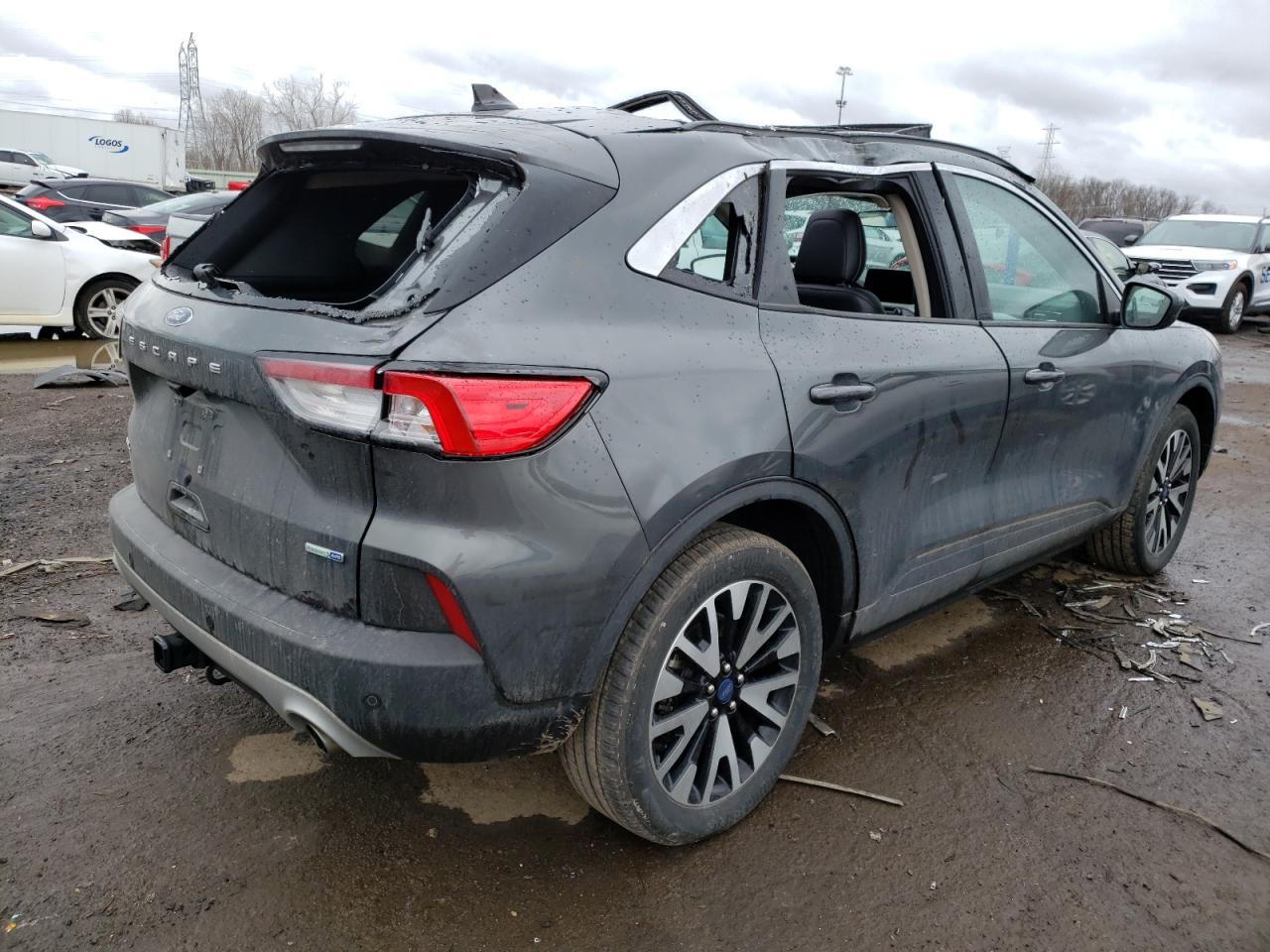 Photo 4 from auction – 2020 FORD ESCAPE SEL with VIN 1FMCU9H94LUA09754