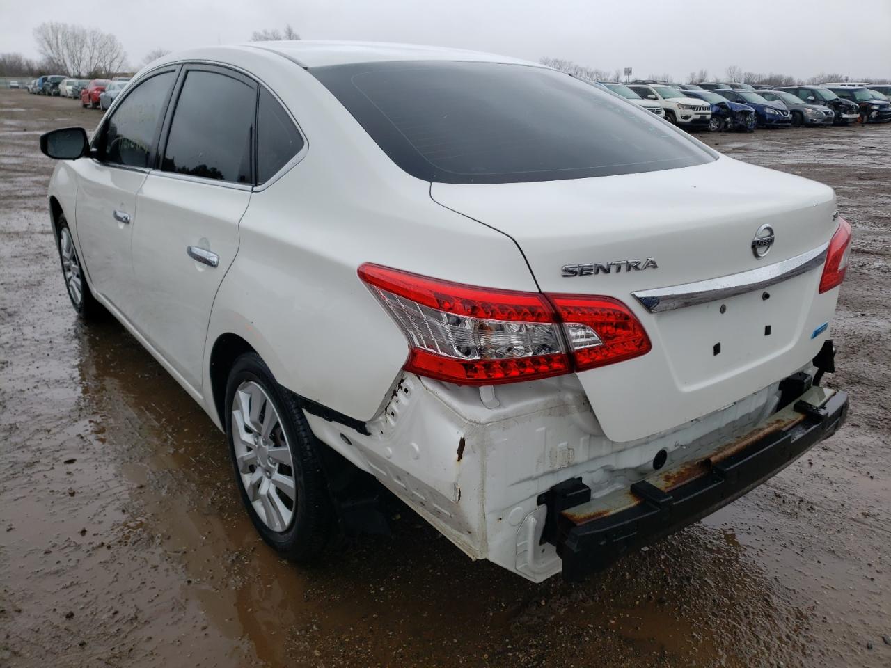 Photo 3 from auction – 2014 NISSAN SENTRA S with VIN 3N1AB7AP1EL664873