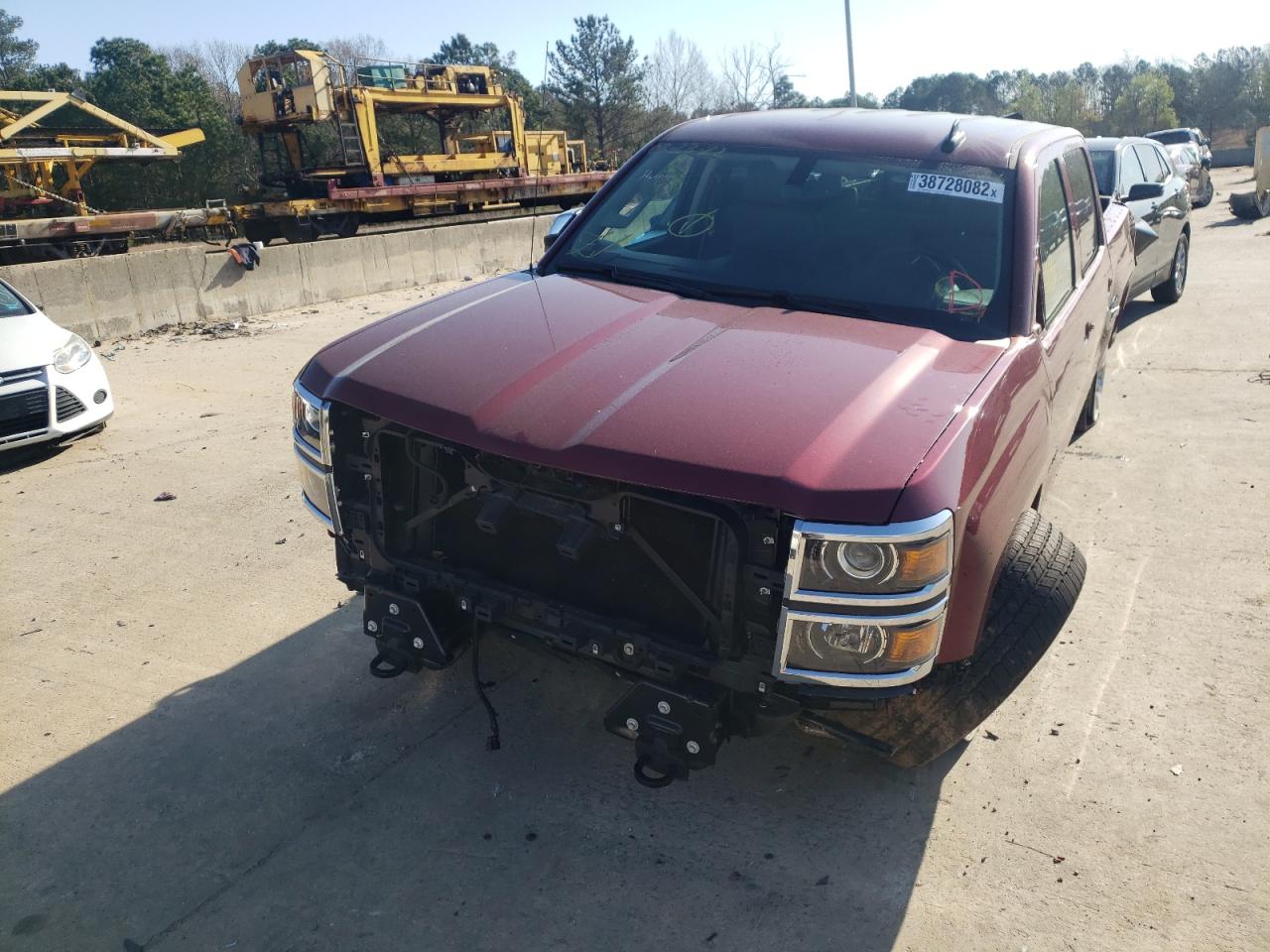 Photo 9 from auction – 2015 CHEVROLET SILVERADO with VIN 3GCUKSEC8FG128646