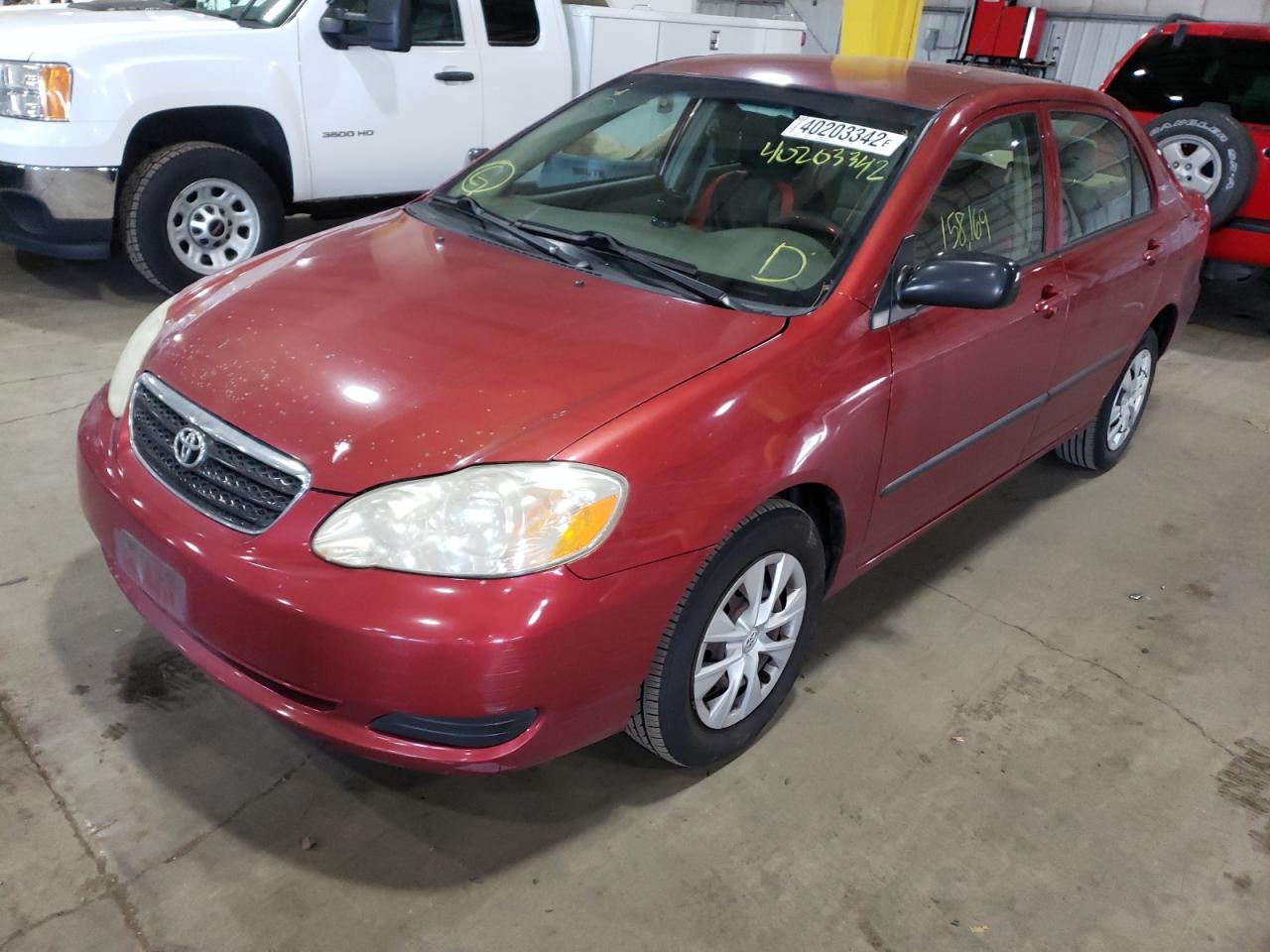 Photo 2 from auction – 2005 TOYOTA COROLLA CE with VIN 1NXBR32E45Z371490
