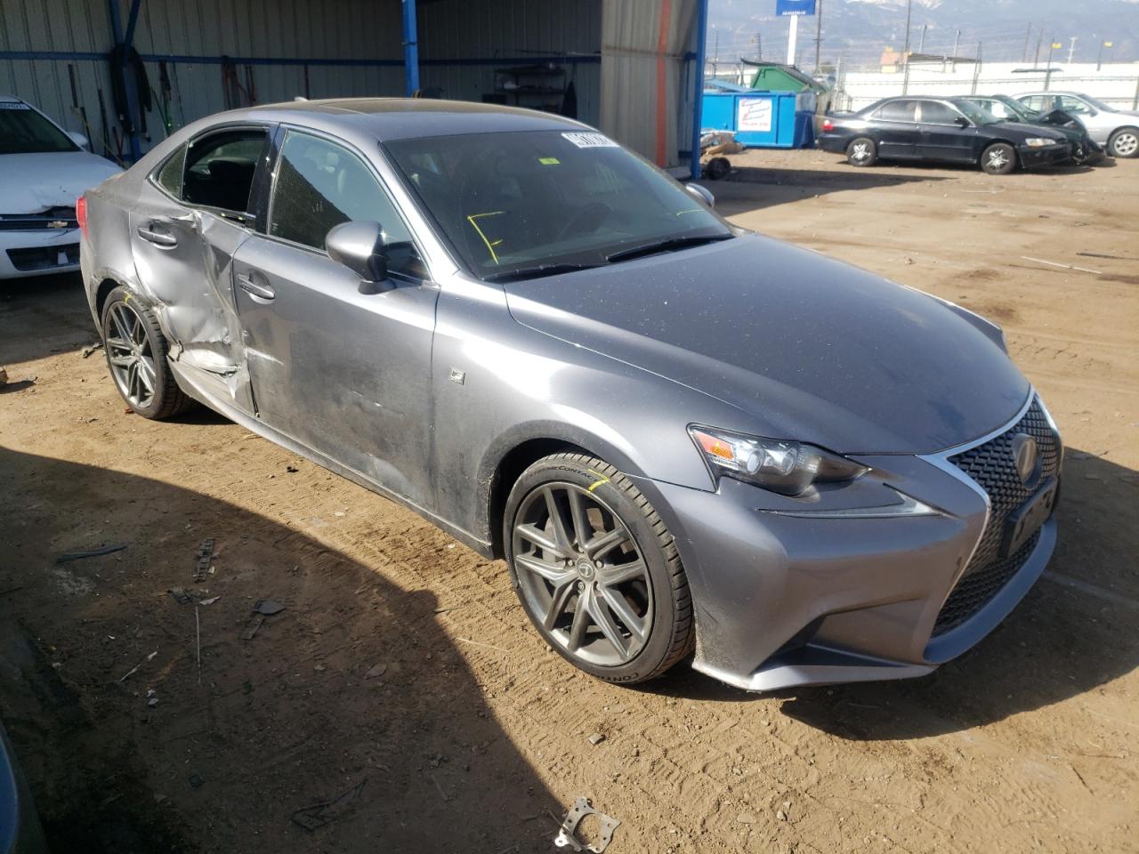 LEXUS IS 350 2015 with VIN JTHCE1D20F5009677 - Photo from auction