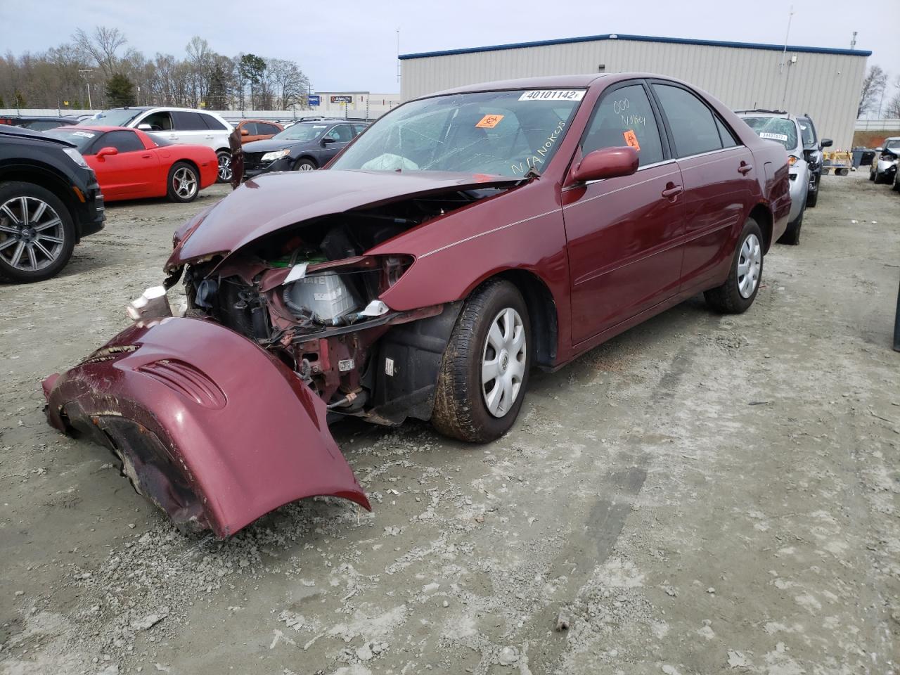 Photo 2 from auction – 2004 TOYOTA CAMRY LE with VIN 4T1BE32K54U341382