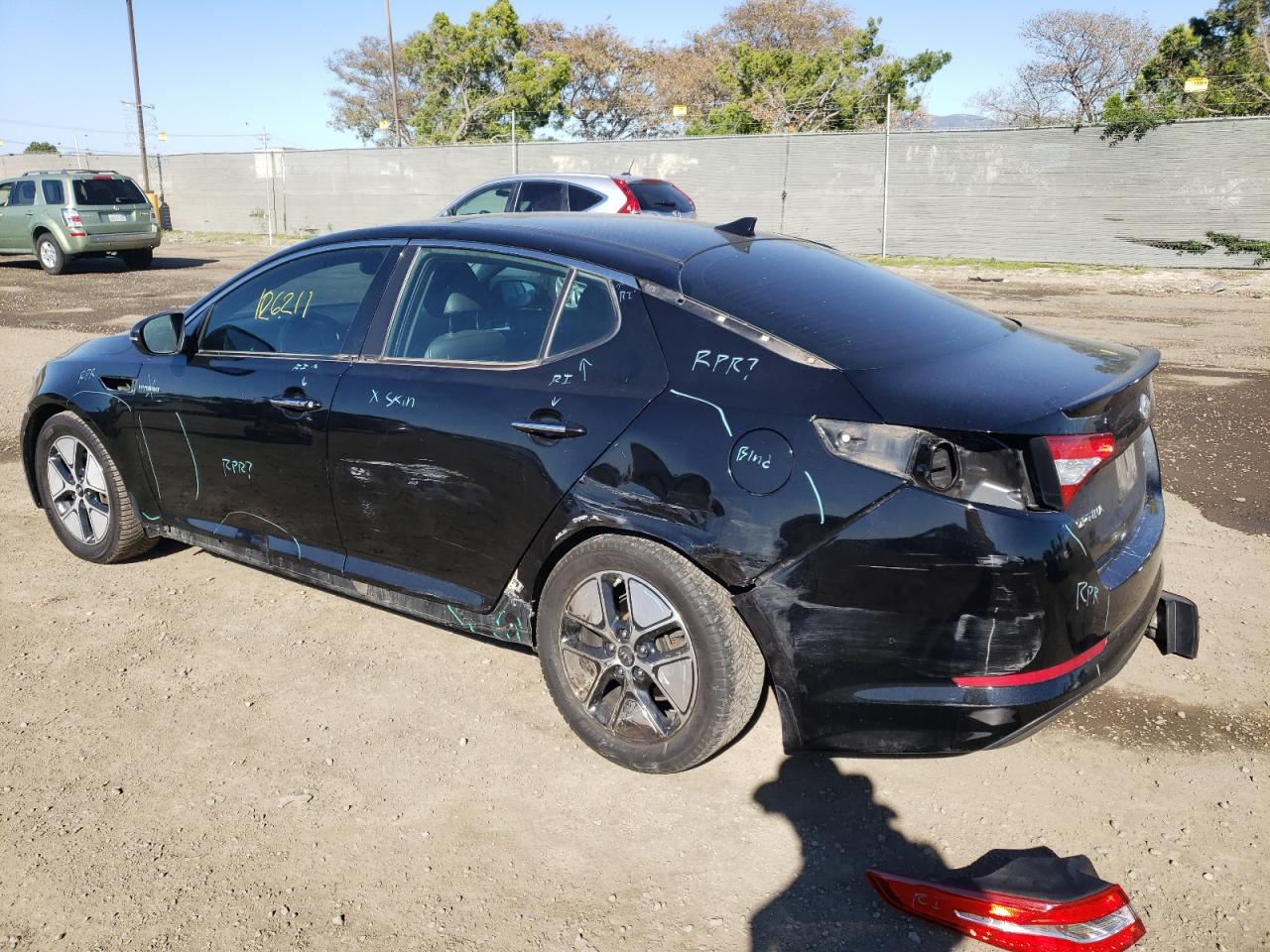 Photo 9 from auction – 2013 KIA OPTIMA HYB with VIN KNAGM4AD8D5056656