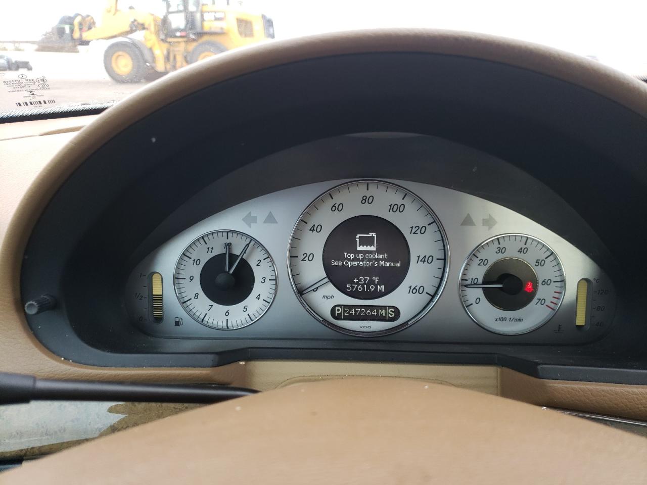 Photo 8 from auction – 2007 MERCEDES-BENZ E 350 with VIN WDBUF56X07B115437