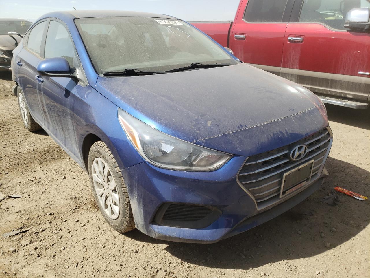 HYUNDAI ACCENT SE 2019 with VIN 3KPC24A33KE059822 - Photo from auction