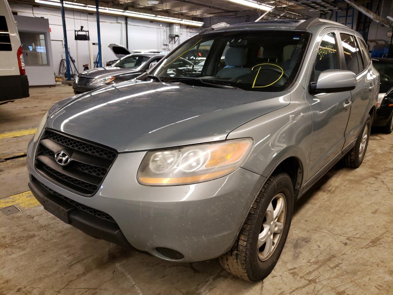 Photo 2 from auction – 2008 HYUNDAI SANTA FE G with VIN 5NMSG13D28H196608