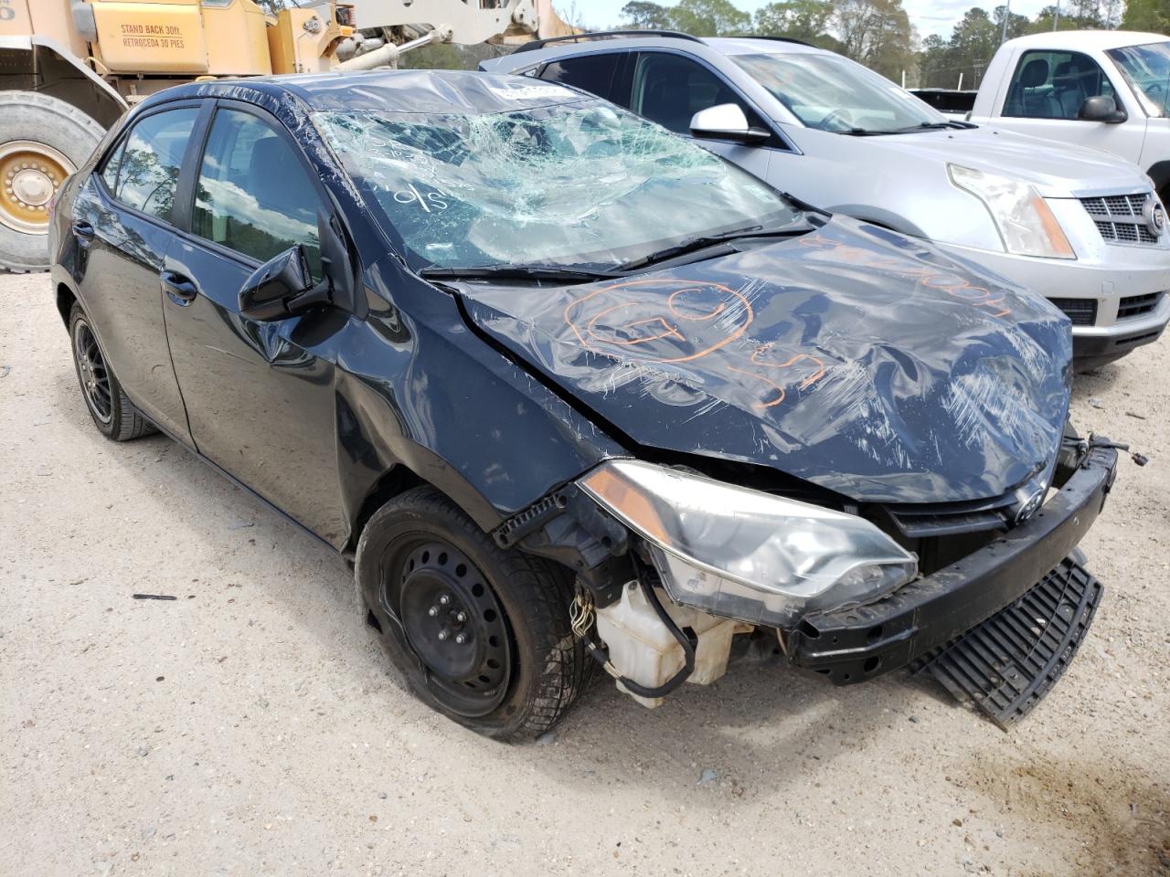 Photo 1 from auction – 2015 TOYOTA COROLLA L with VIN 5YFBURHE3FP254575