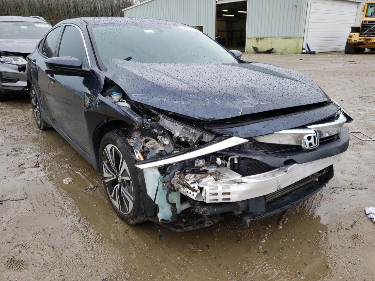 HONDA CIVIC EX 2017 with VIN 19XFC1F34HE012860 - Photo from auction