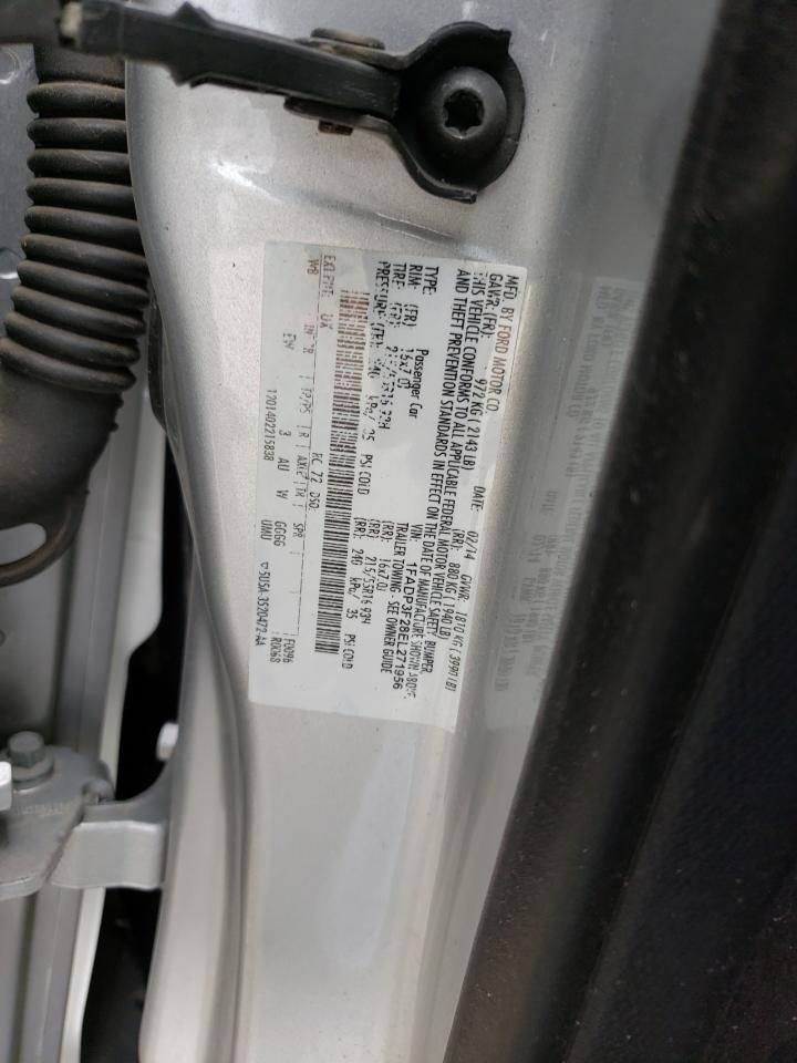 Photo 10 from auction – 2014 FORD FOCUS SE with VIN 1FADP3F28EL271956