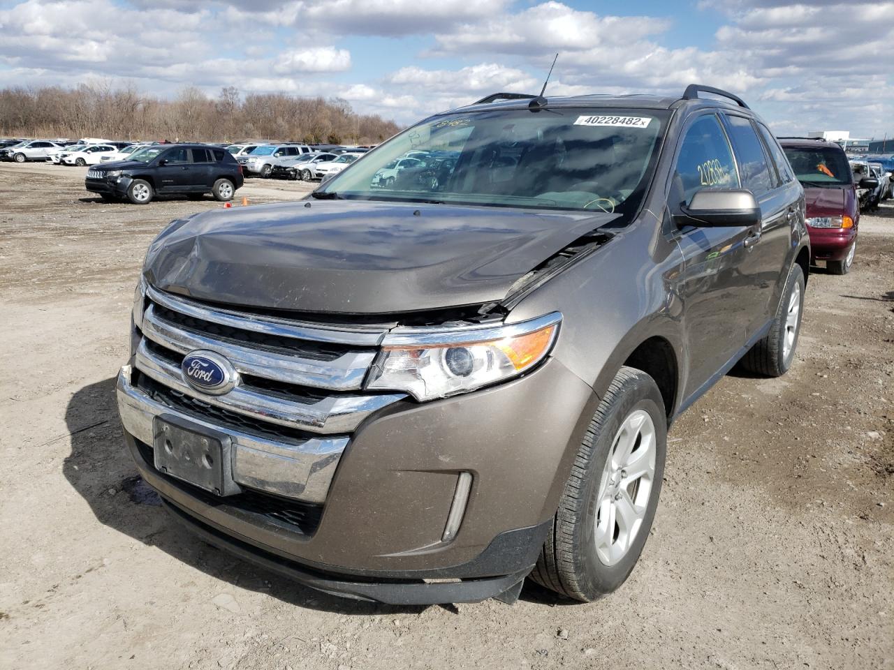 Photo 2 from auction – 2012 FORD EDGE SEL with VIN 2FMDK3JCXCBA45337