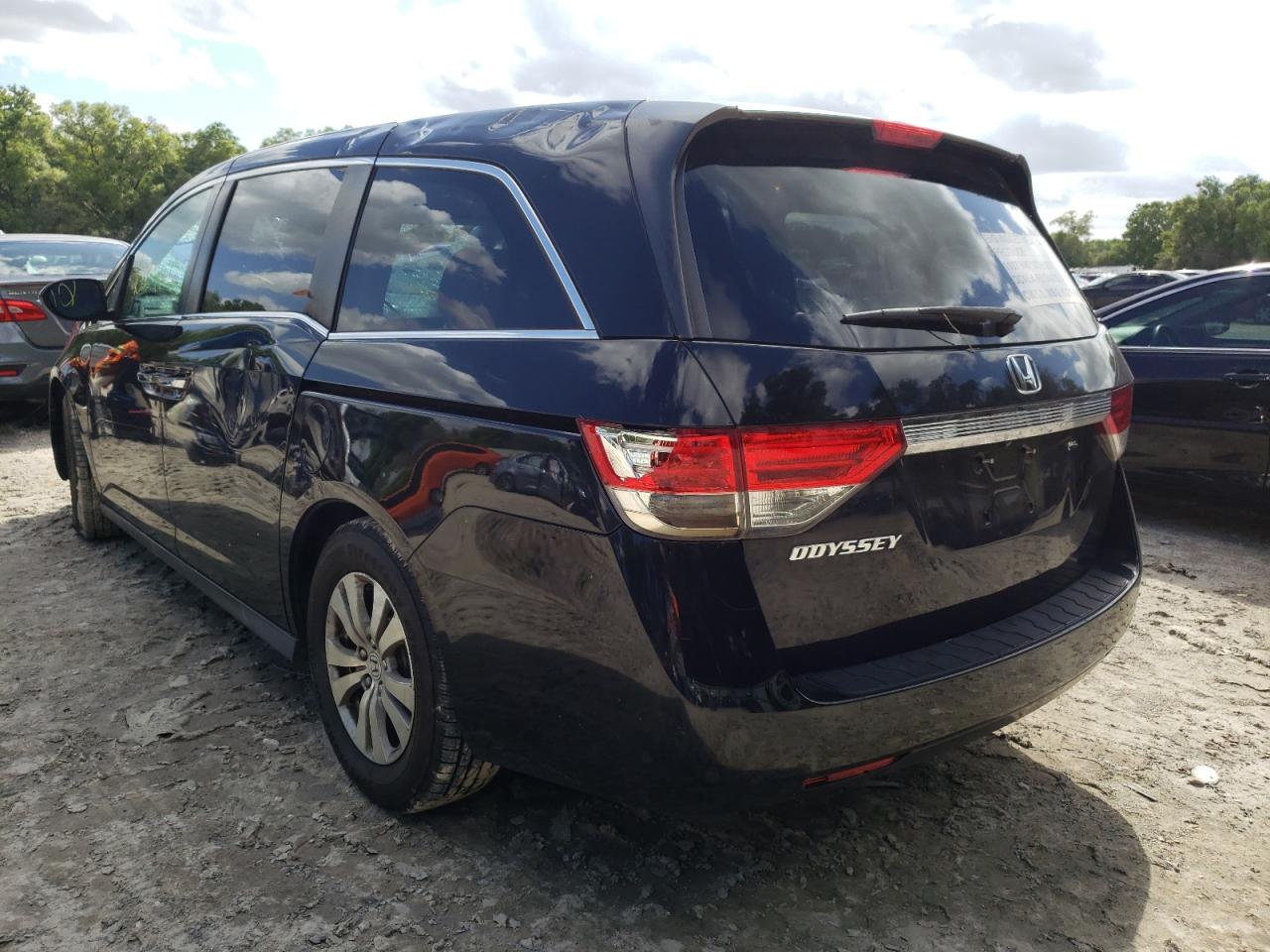 Photo 3 from auction – 2016 HONDA ODYSSEY EX with VIN 5FNRL5H40GB094847