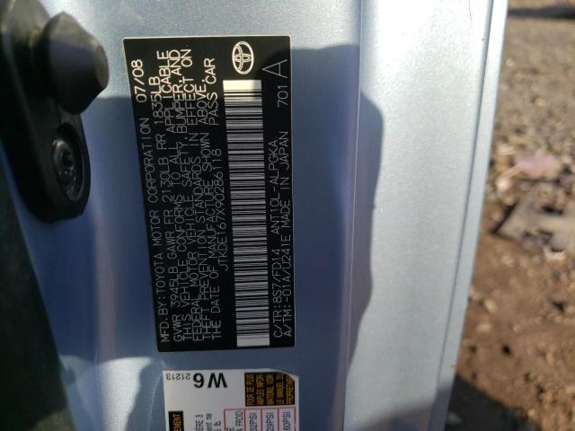Photo 10 from auction – 2009 TOYOTA SCION TC with VIN JTKDE167X90286118