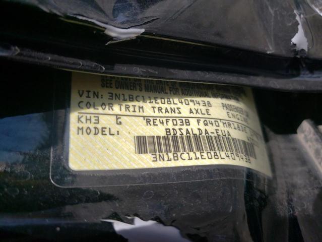 Photo 10 from auction – 2008 NISSAN VERSA S with VIN 3N1BC11E08L409438